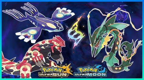 Mega Rayquaza vs Primal Groudon & Primal Kyogre .